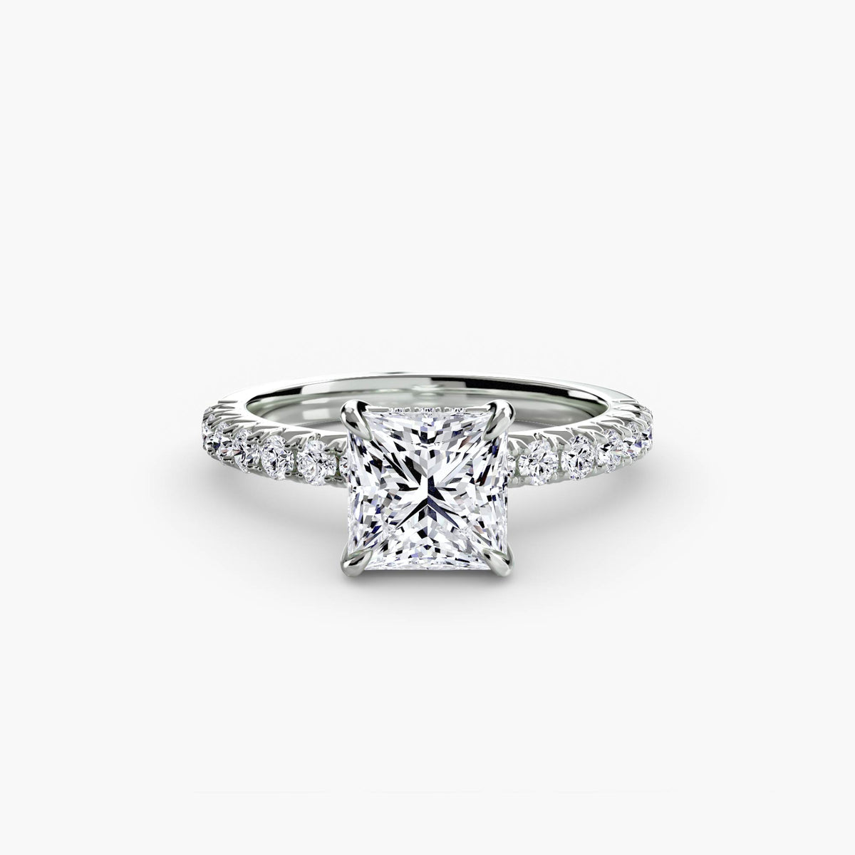 950 Platinum, Princess, down view