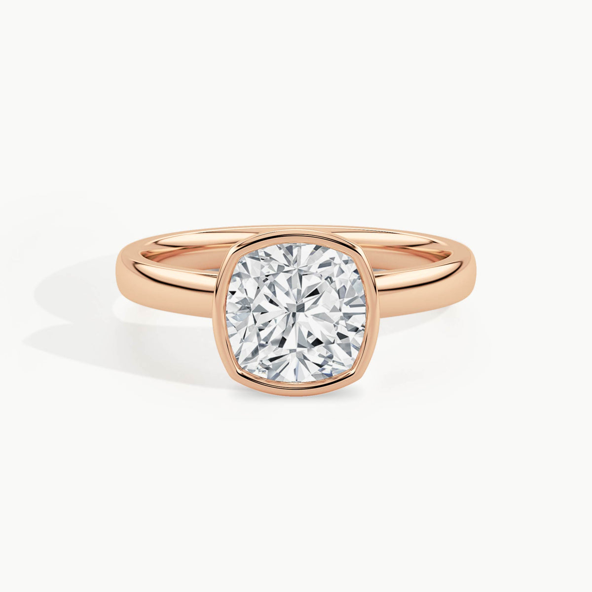 Rose Gold, Cushion, down view