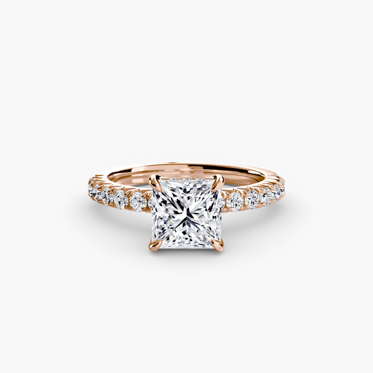 Rose Gold, Princess, down view