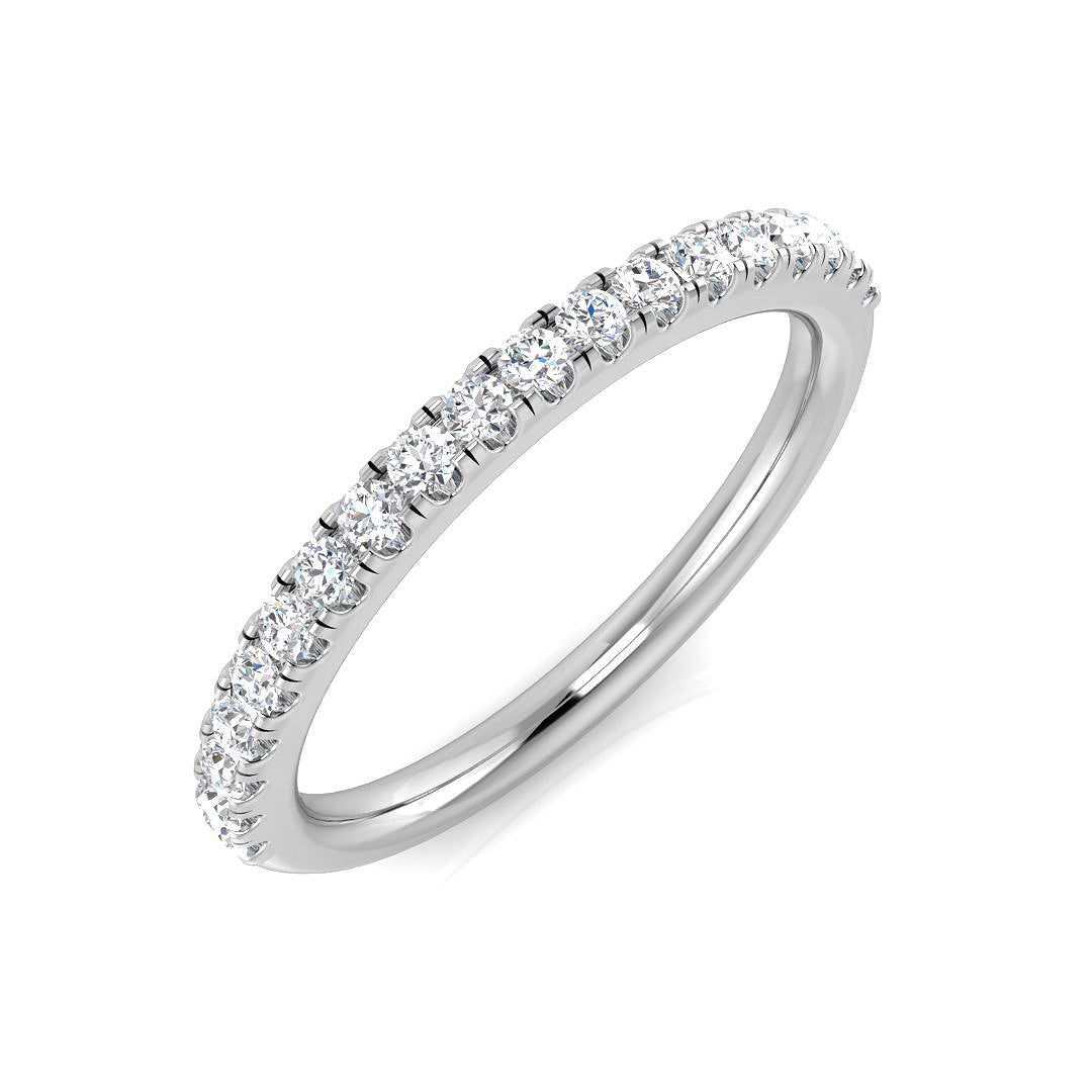 Platinum 0.25ct Laboratory Grown CVD Ring