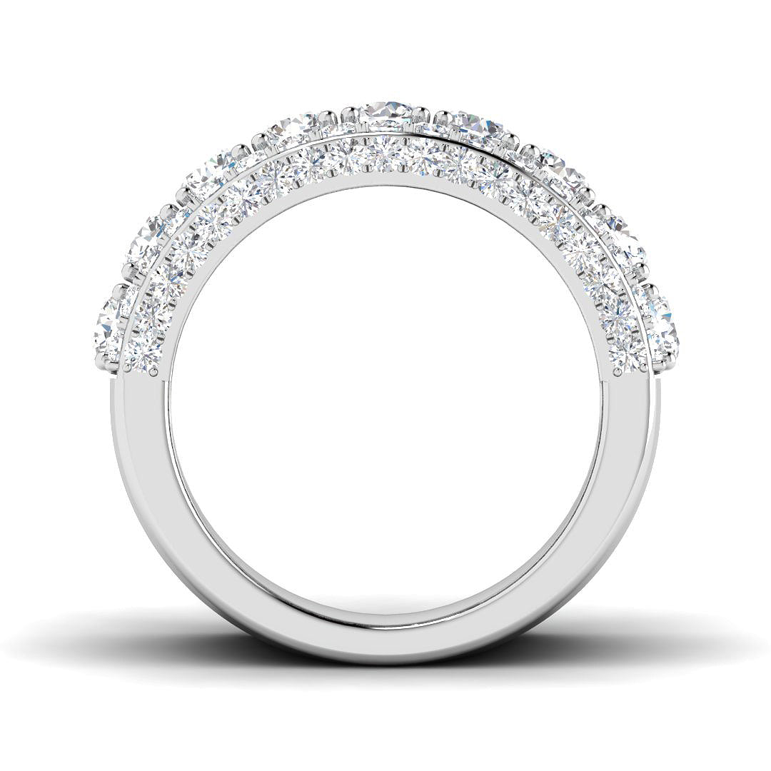 9ct White Gold 2.89ct G SI1 Diamond Ring