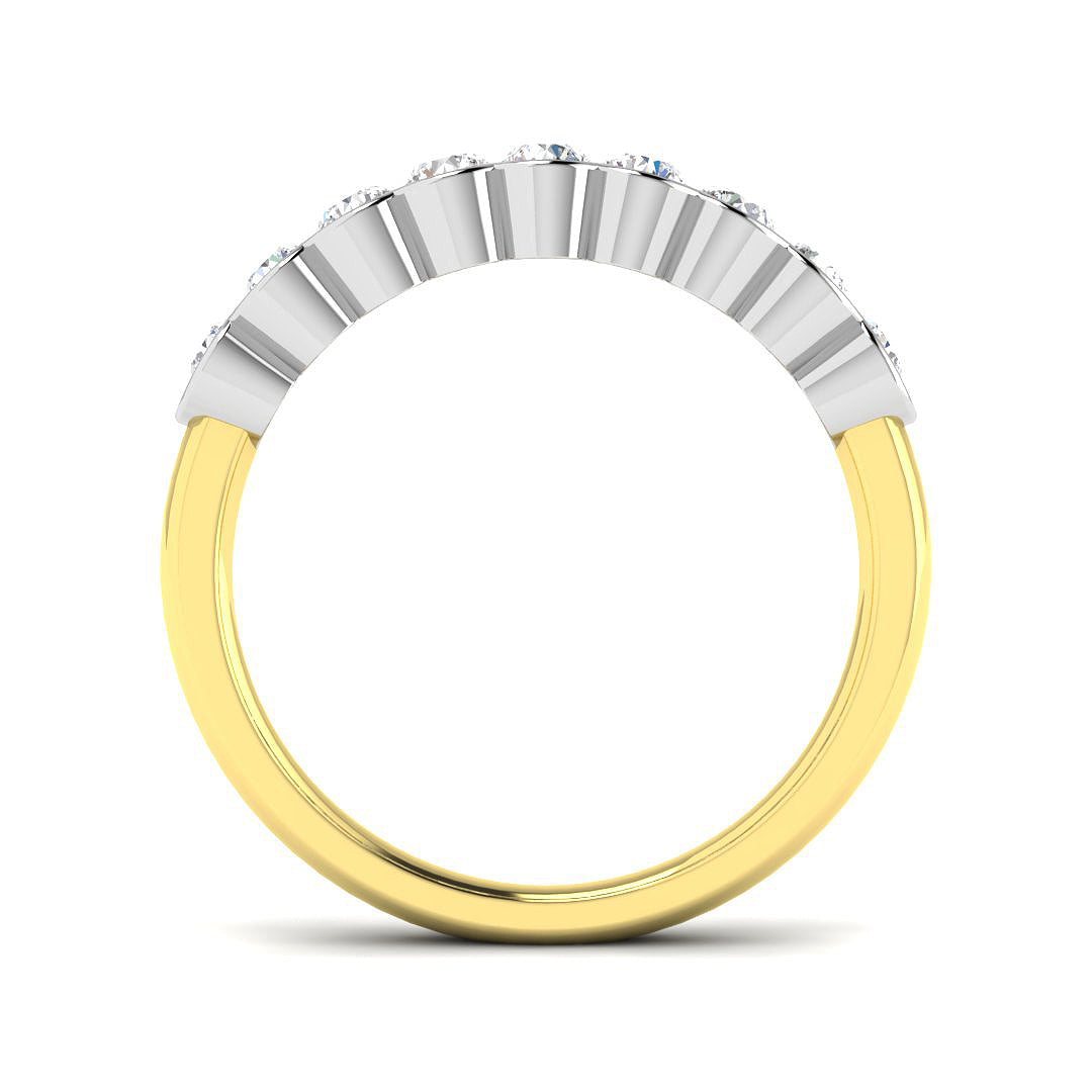 18ct Yellow Gold 0.60ct Laboratory Grown CVD Ring