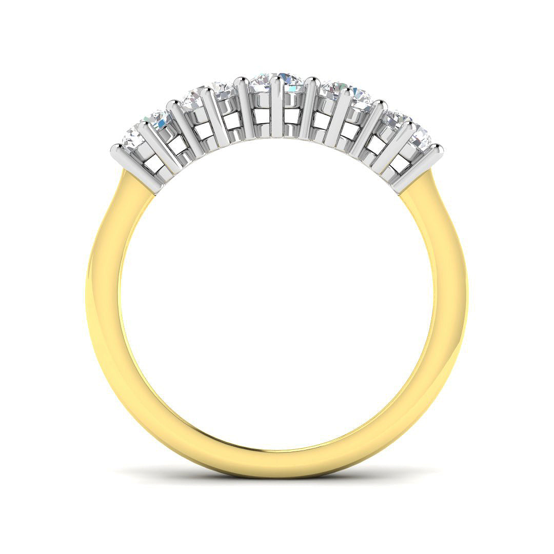 9ct Yellow Gold 0.97ct Laboratory Grown CVD Ring