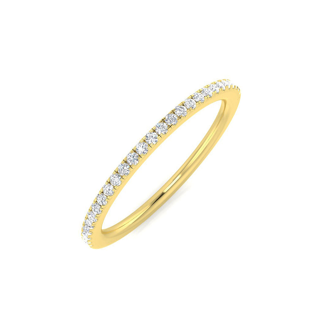18ct Yellow Gold 0.15ct G SI1 Diamond Ring