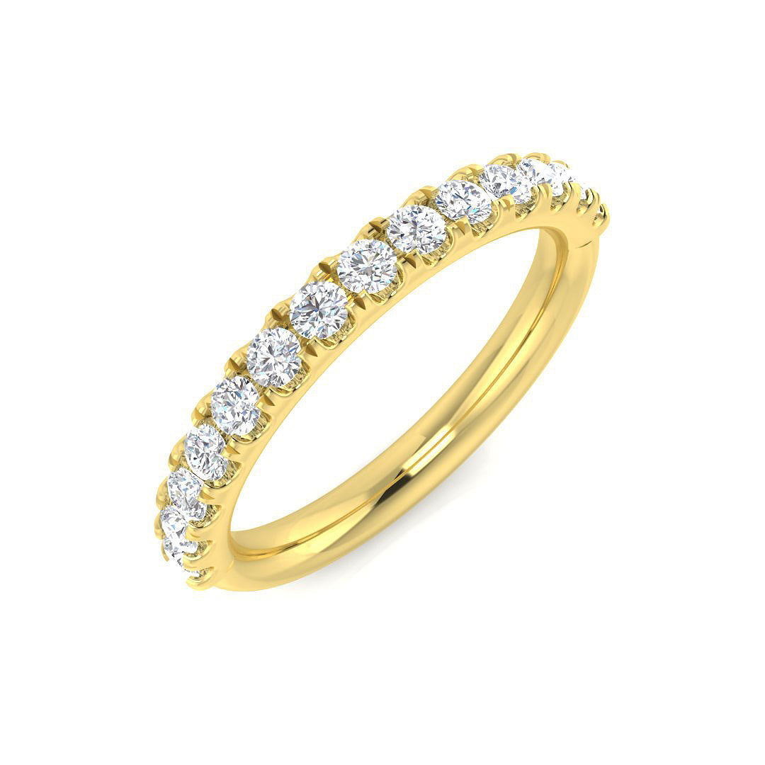 18ct Yellow Gold 0.50ct G I1 Diamond Ring
