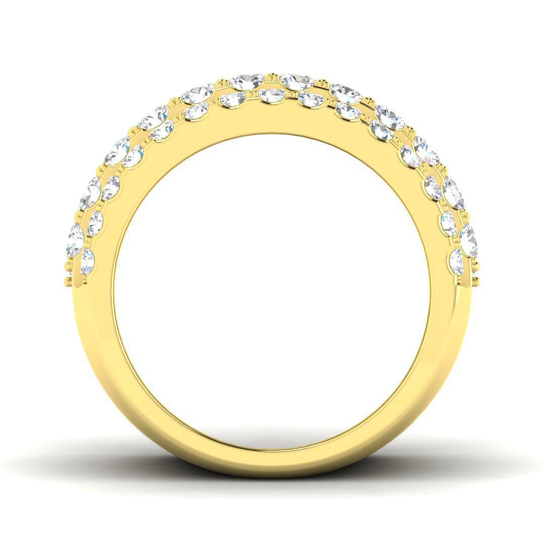 18ct Yellow Gold 2.48ct G SI2 Diamond Ring