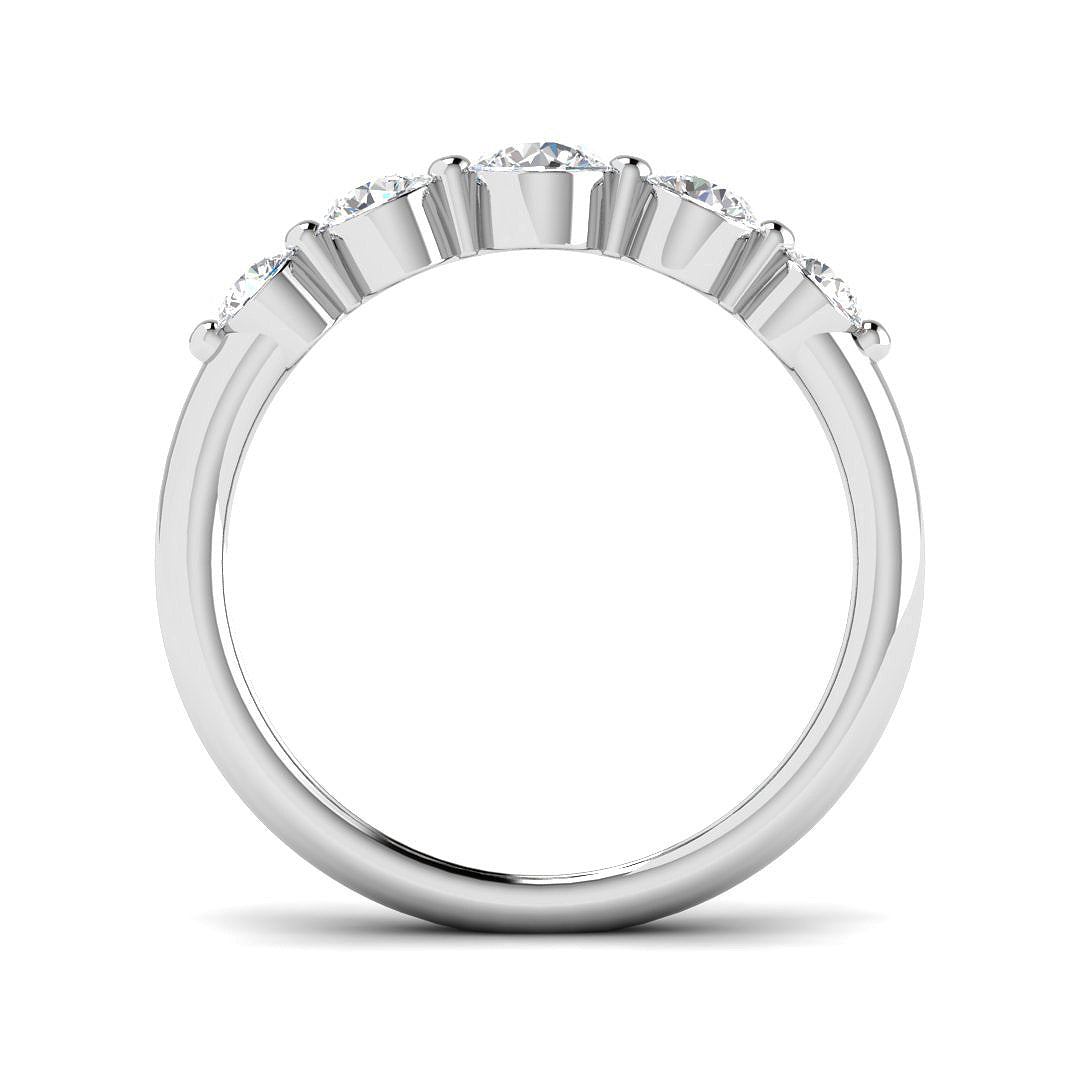9ct White Gold 0.72ct Laboratory Grown CVD Ring