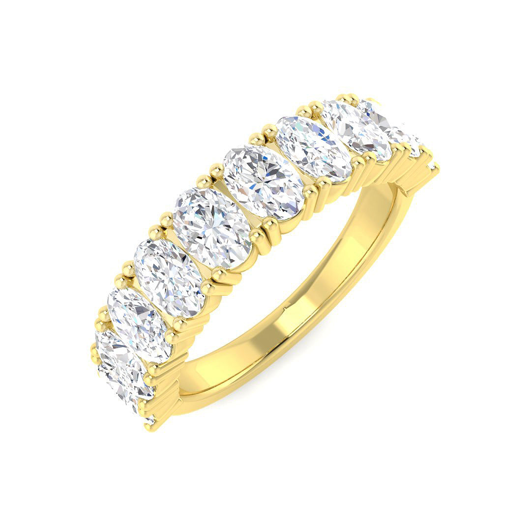 18ct Yellow Gold 2.00ct Laboratory Grown CVD Ring