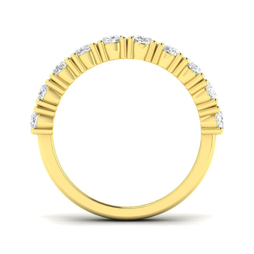 18ct Yellow Gold 2.00ct Laboratory Grown CVD Ring