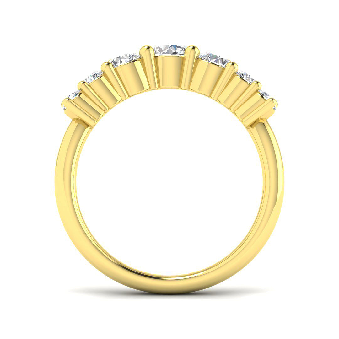 9ct Yellow Gold 1.34ct Laboratory Grown CVD Ring