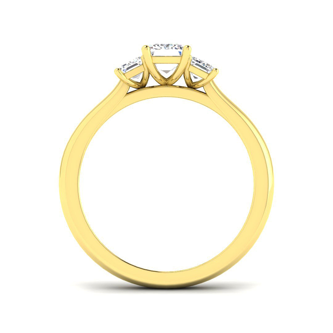 9ct Yellow Gold 1.60ct Laboratory Grown CVD Ring