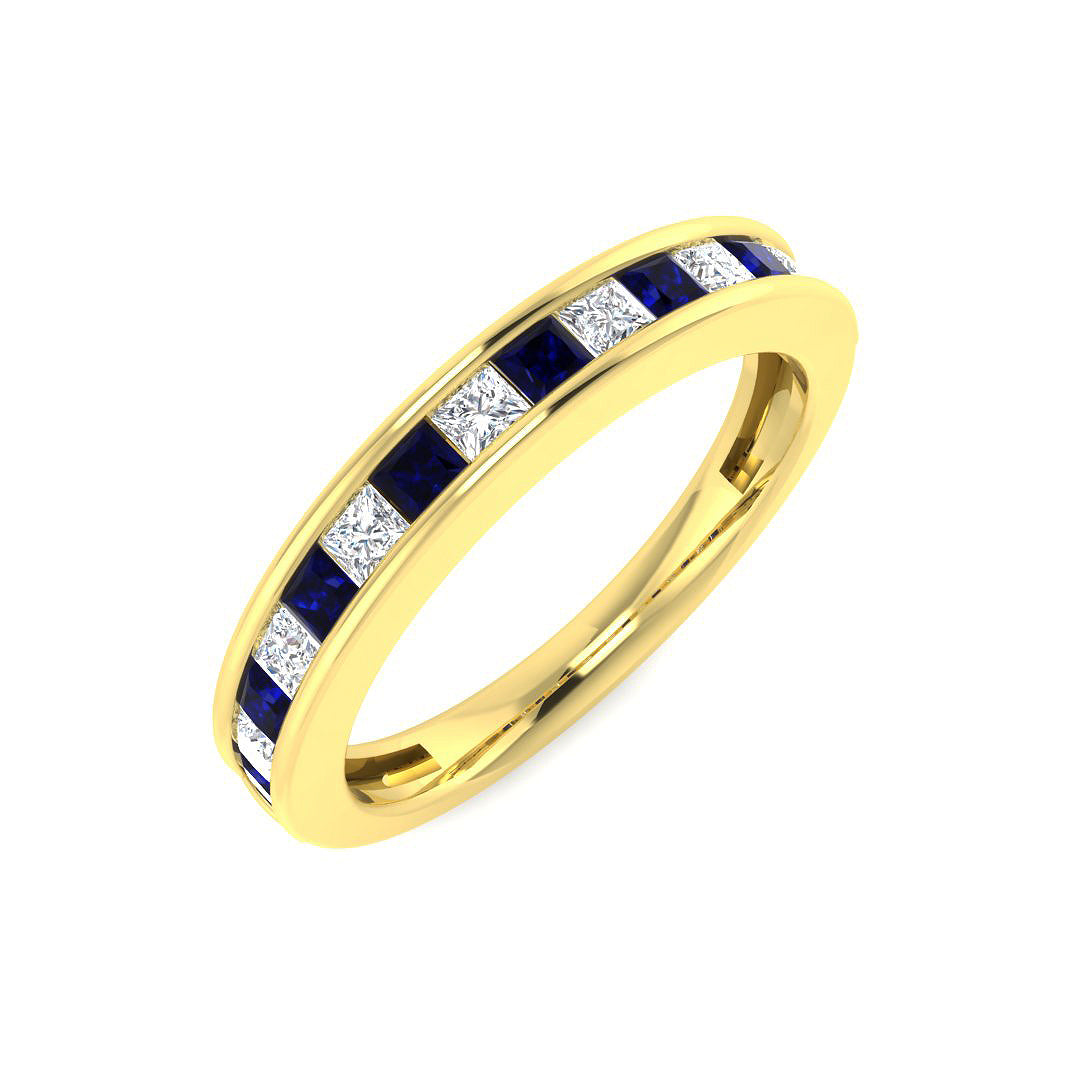 9ct Yellow Gold 0.85ct Diamond Ring