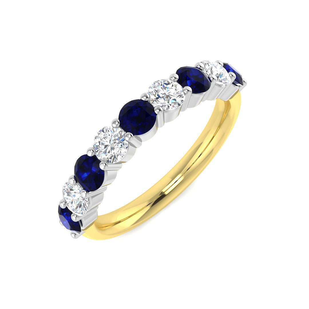 18ct Two-Tone Gold 1.10ct G SI2 Diamond Ring