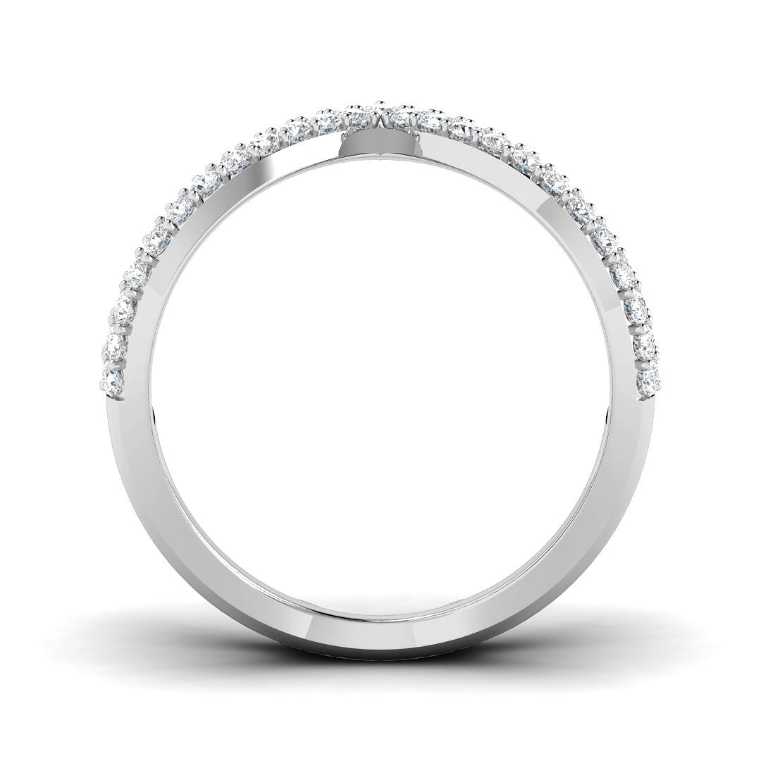 9ct White Gold 1.16ct Laboratory Grown CVD Ring
