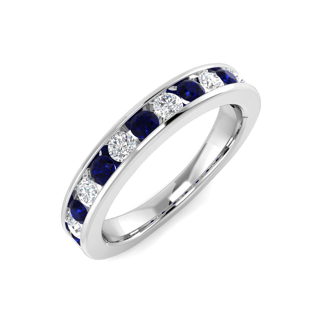 Platinum 0.88ct G SI2 Diamond Ring