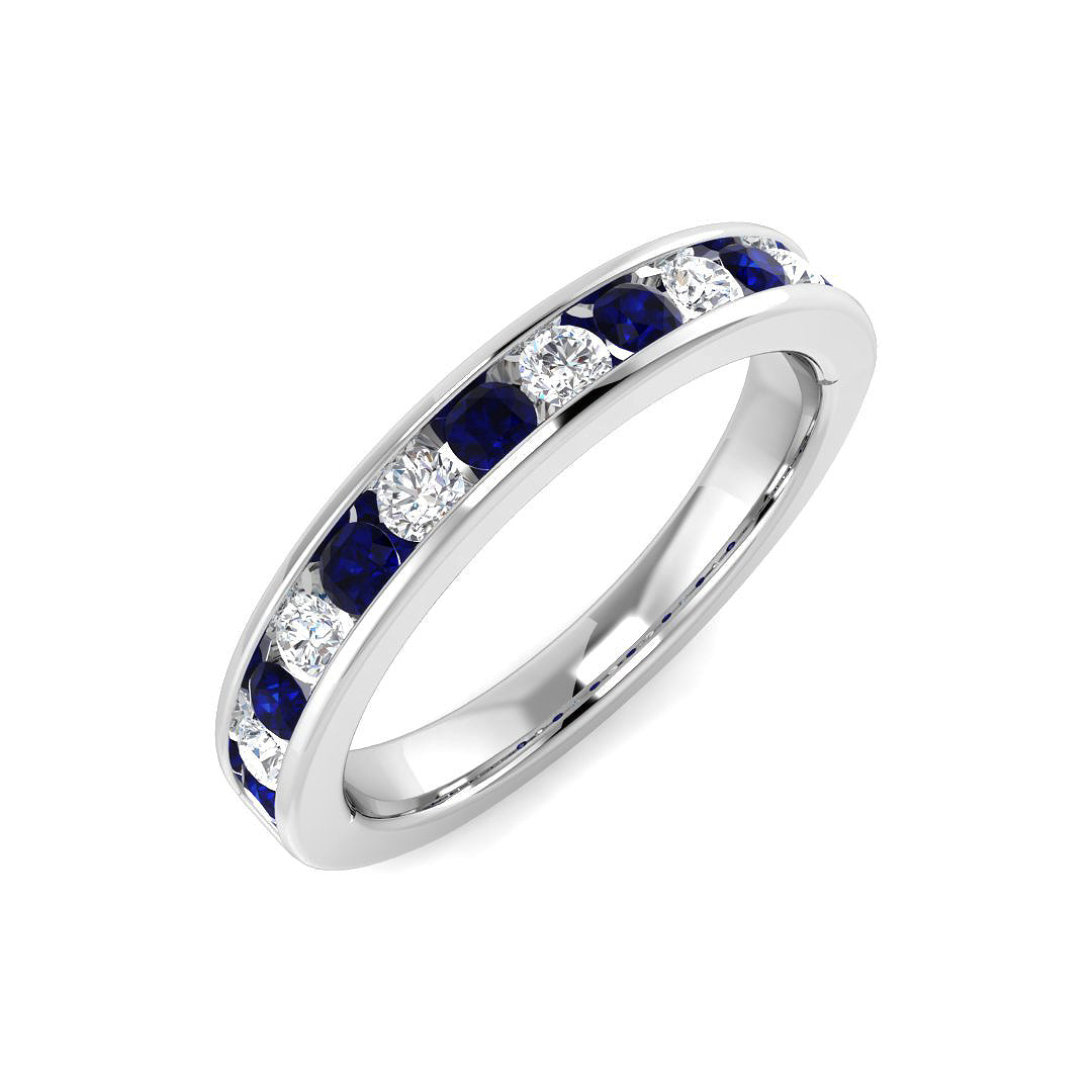 Platinum 0.72ct G SI2 Diamond Ring