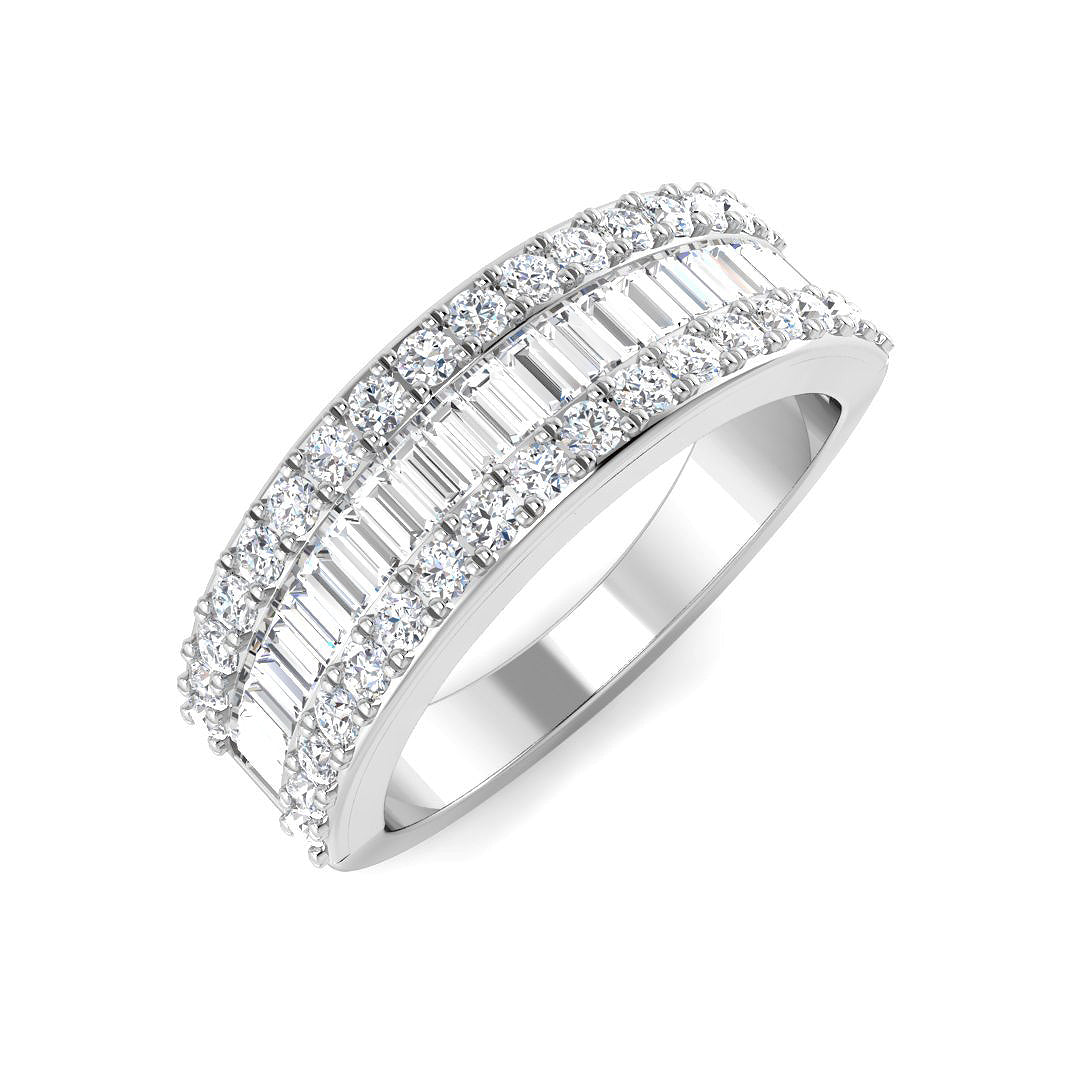 9ct White Gold 1.00ct G SI2 Diamond Ring