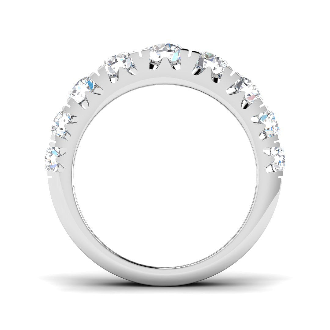 9ct White Gold 1.92ct Laboratory Grown CVD Ring