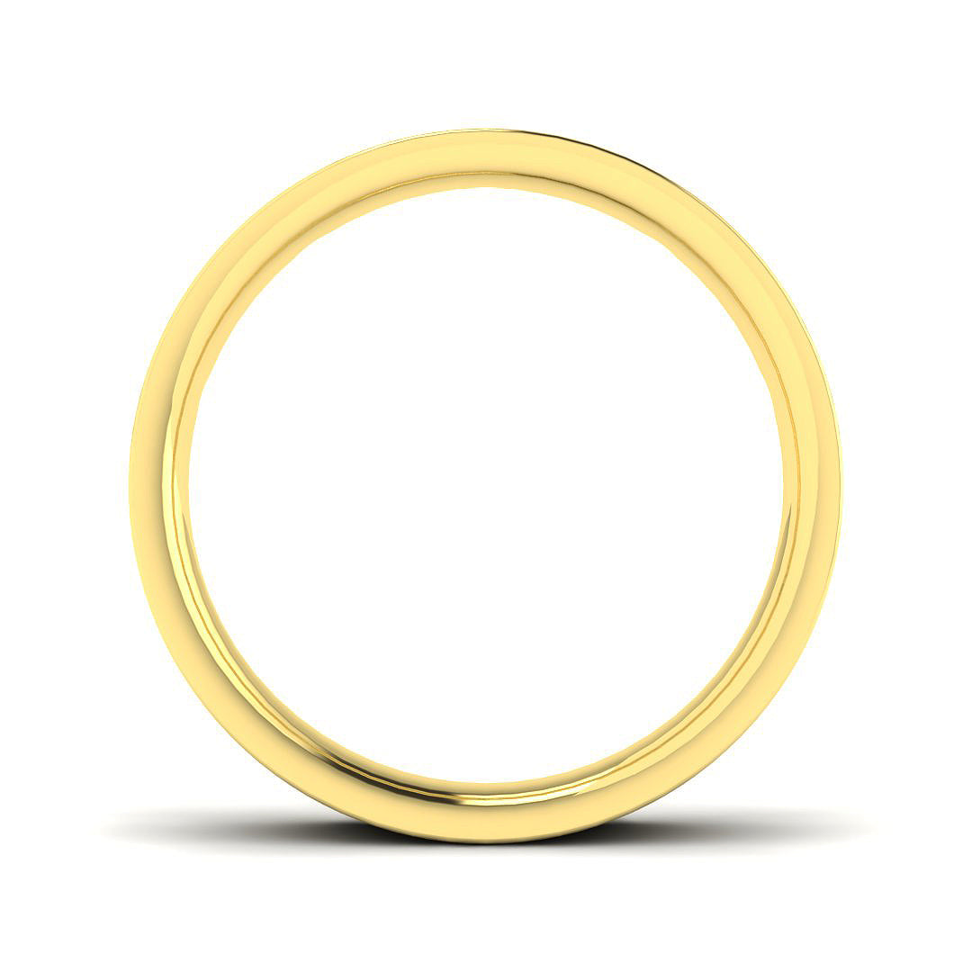 9ct Yellow Gold 0.10ct Laboratory Grown CVD Ring
