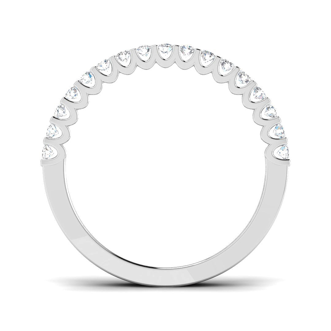 9ct White Gold 0.33ct Laboratory Grown CVD Ring