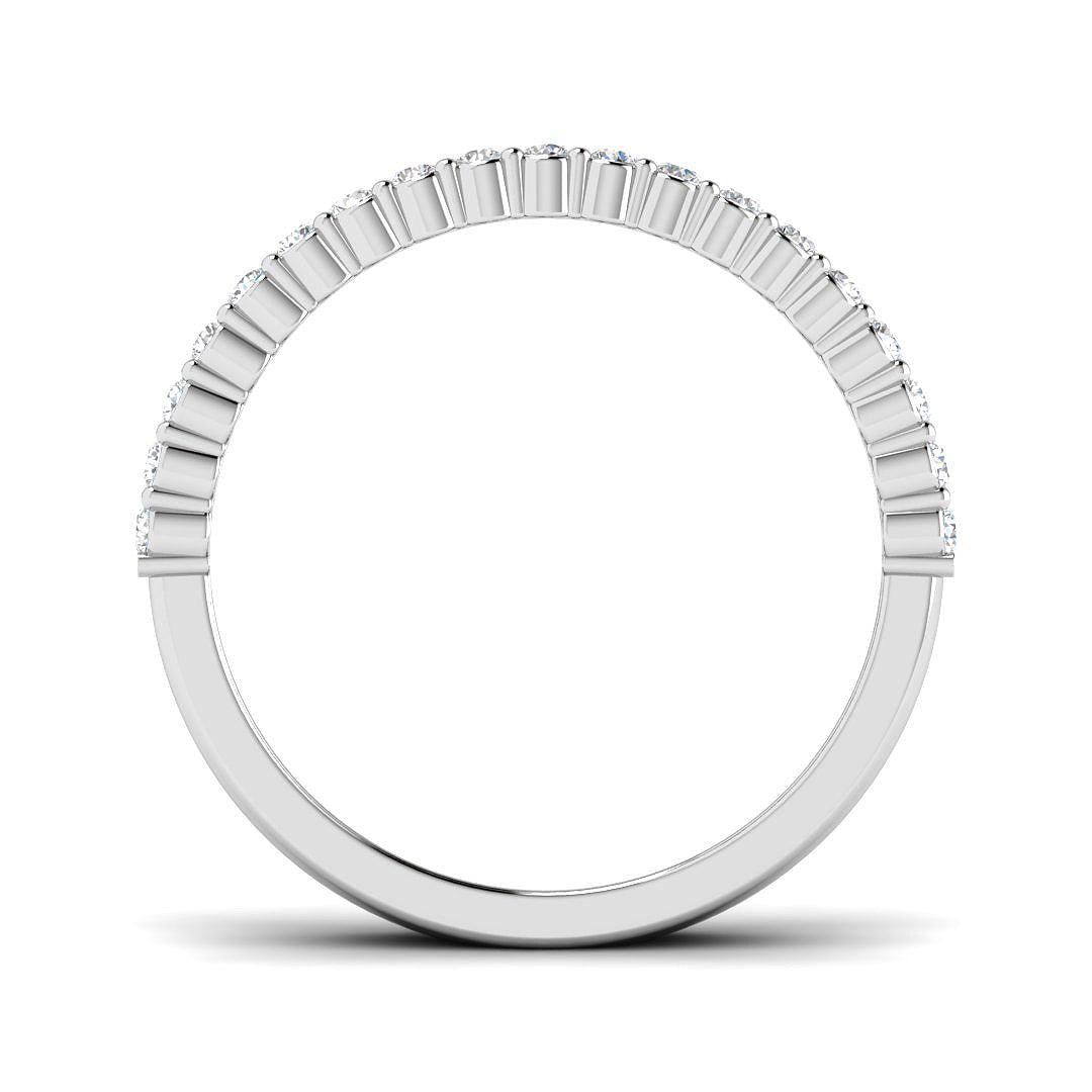 9ct White Gold 0.64ct Laboratory Grown CVD Ring