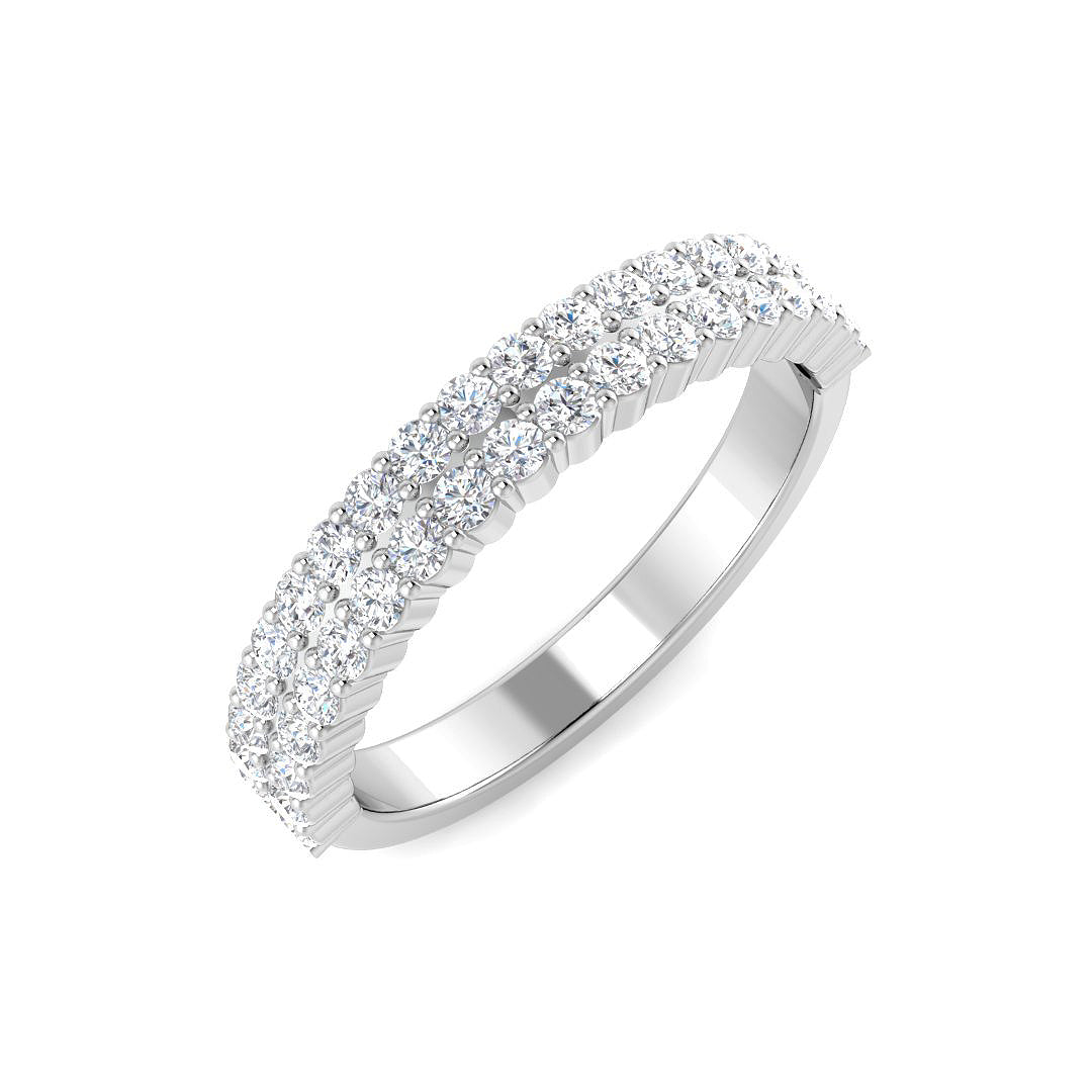 Platinum 0.64ct Laboratory Grown CVD Ring
