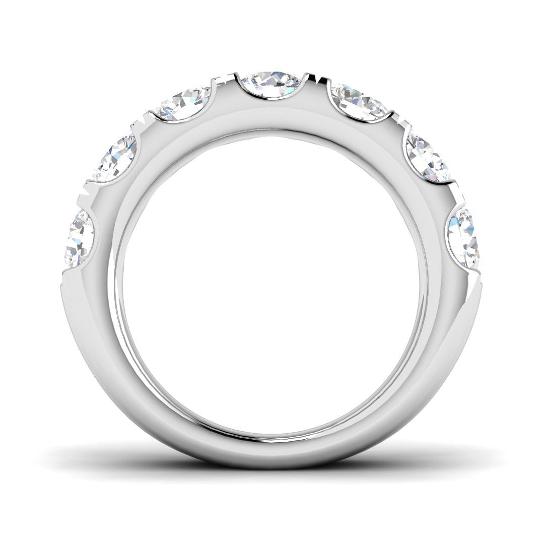 Platinum 3.51ct Laboratory Grown CVD Ring