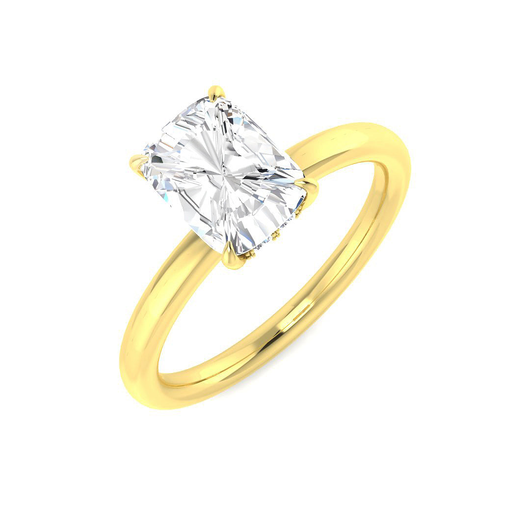 18ct Yellow Gold 1.14ct J SI1 Diamond Ring