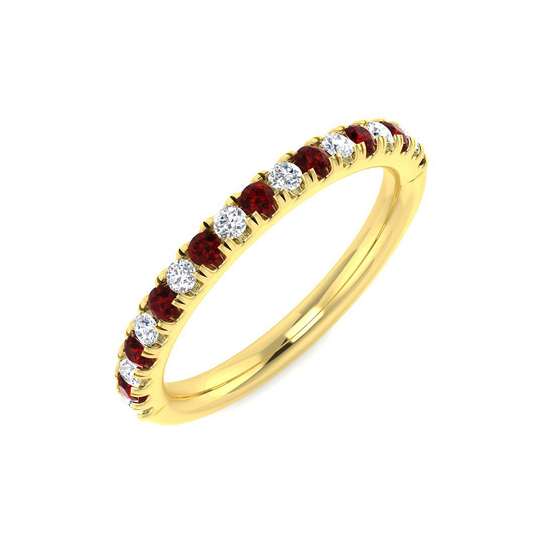 9ct Yellow Gold 0.36ct G SI2 Diamond Ring