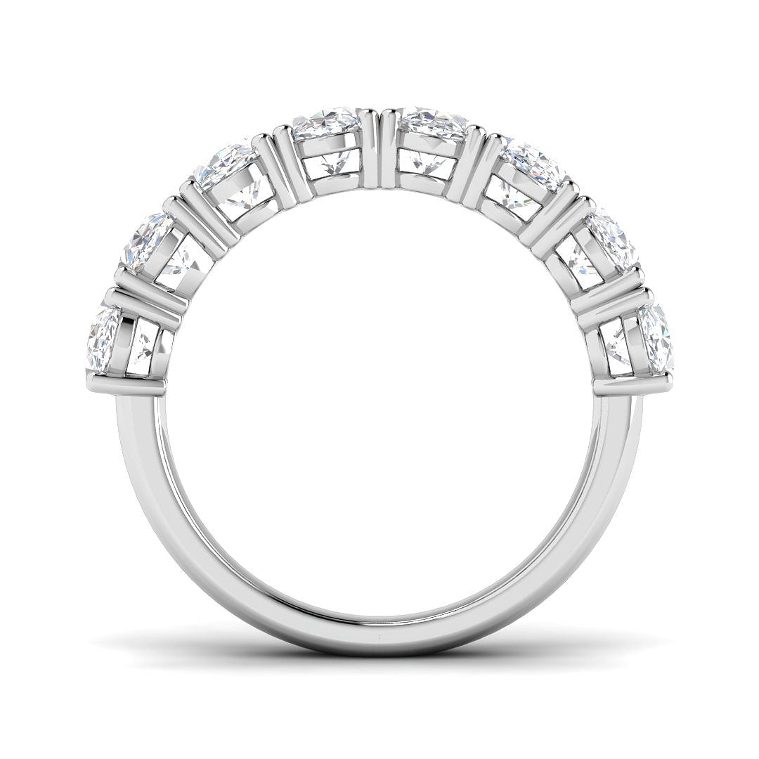 9ct White Gold 3.59ct Laboratory Grown CVD Ring