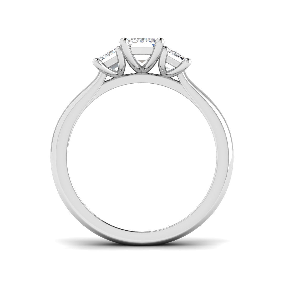 Platinum 1.85ct Laboratory Grown CVD Ring