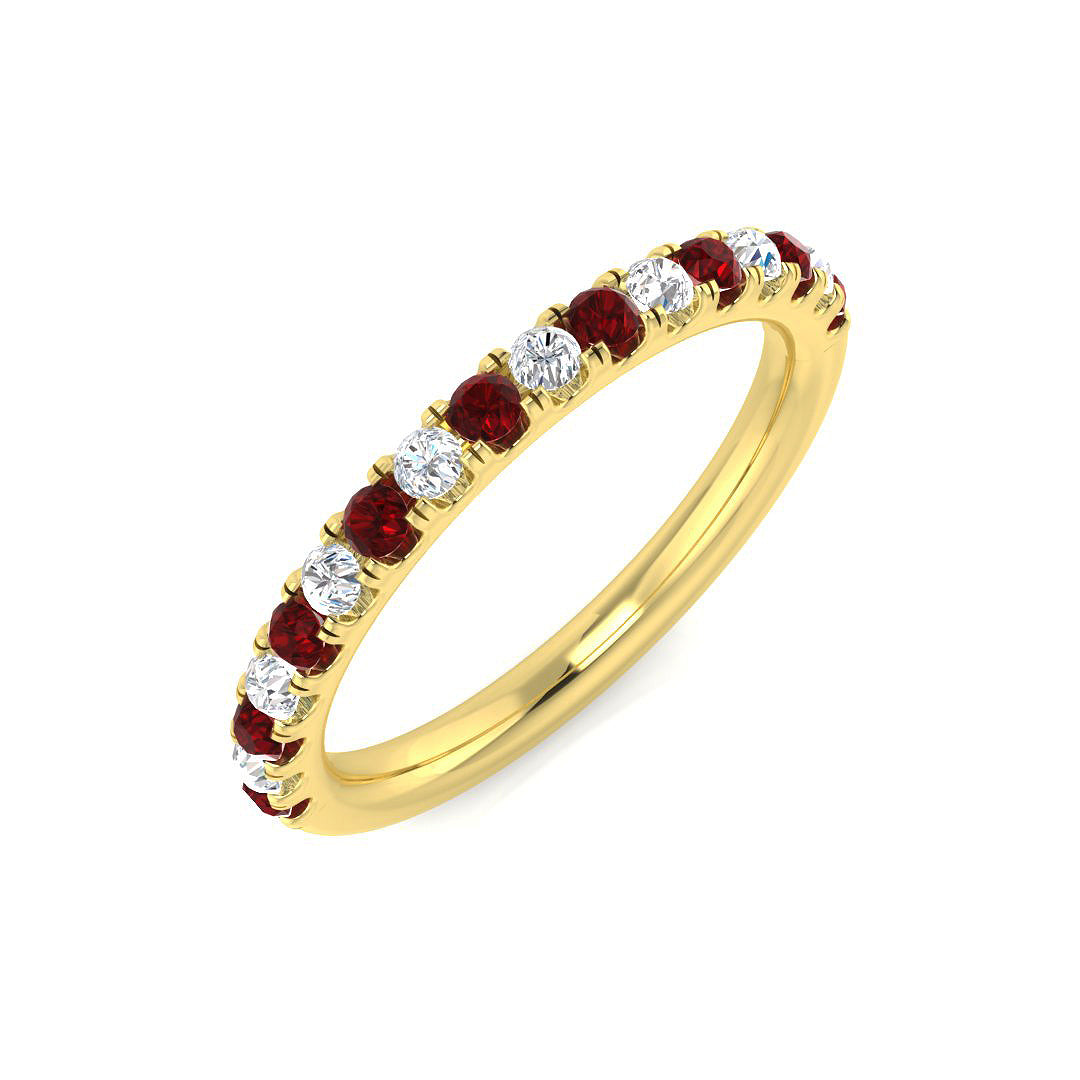 9ct Yellow Gold 0.41ct G SI2 Diamond Ring