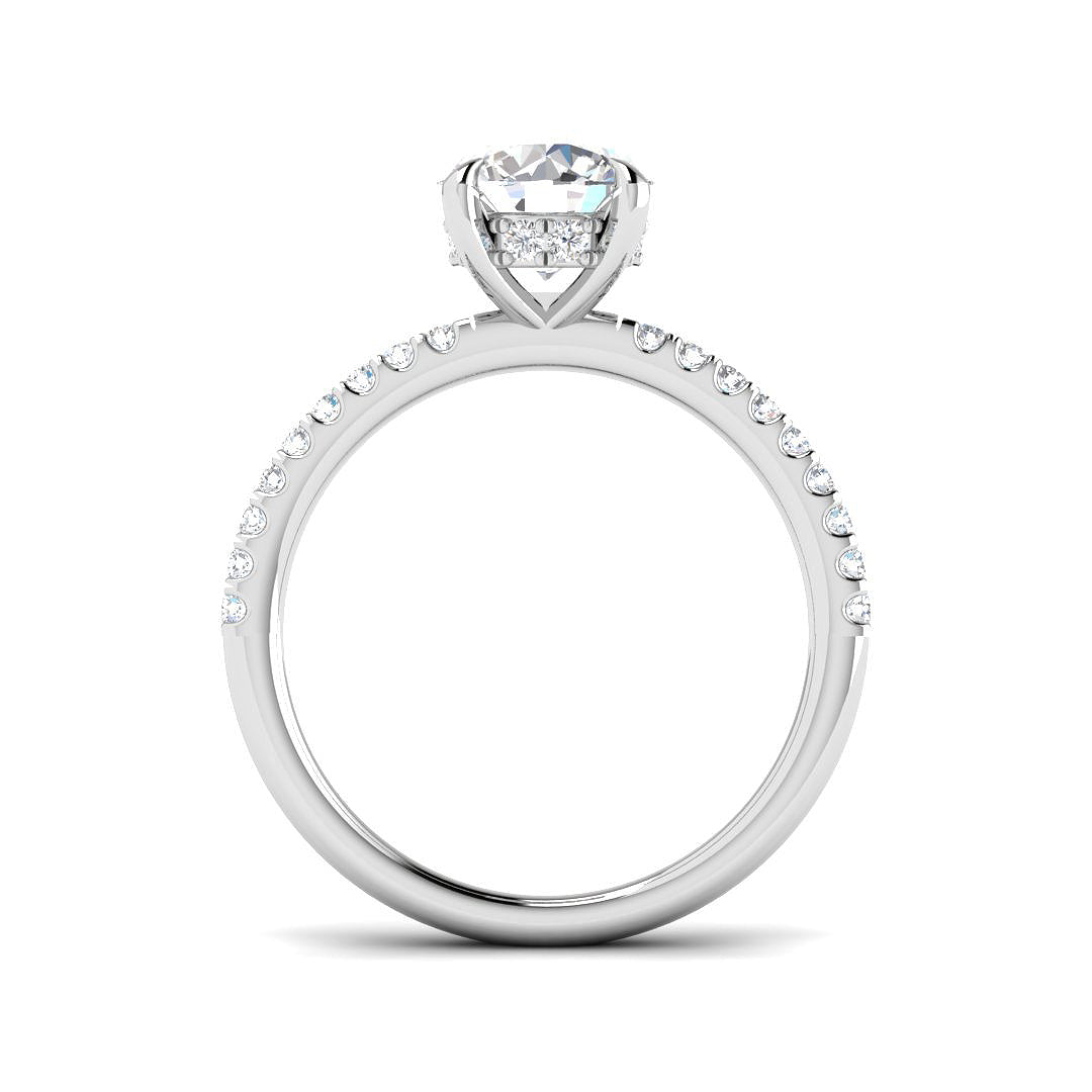 Platinum 1.77ct G SI2 Diamond Ring