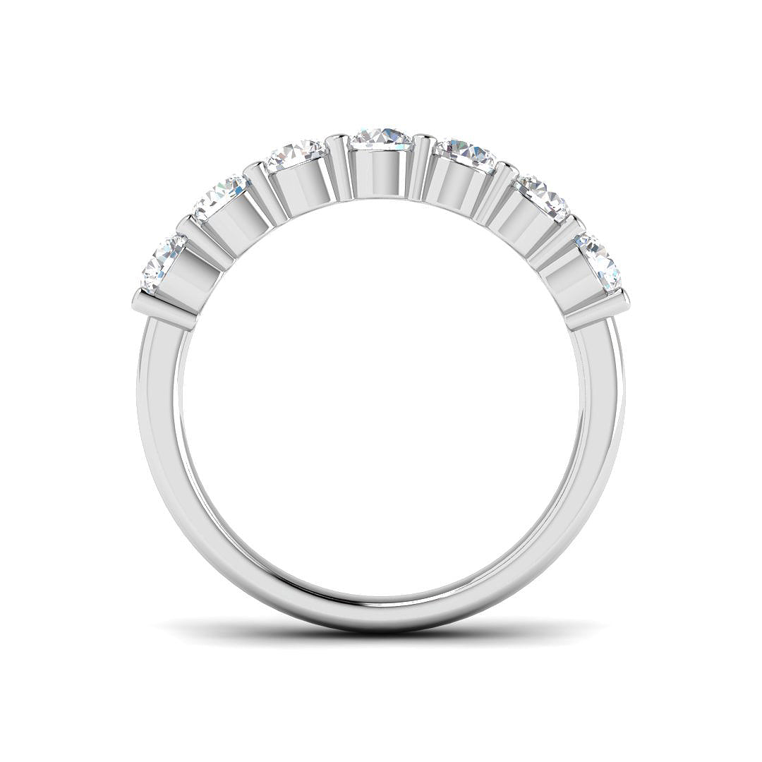 9ct White Gold 1.00ct Laboratory Grown CVD Ring