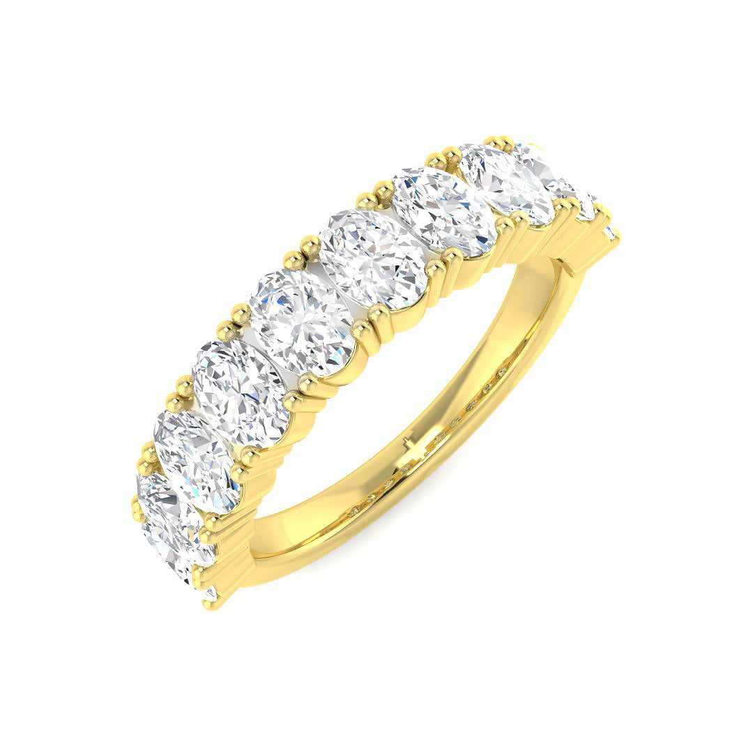 9ct Yellow Gold 2.02ct Laboratory Grown CVD Ring