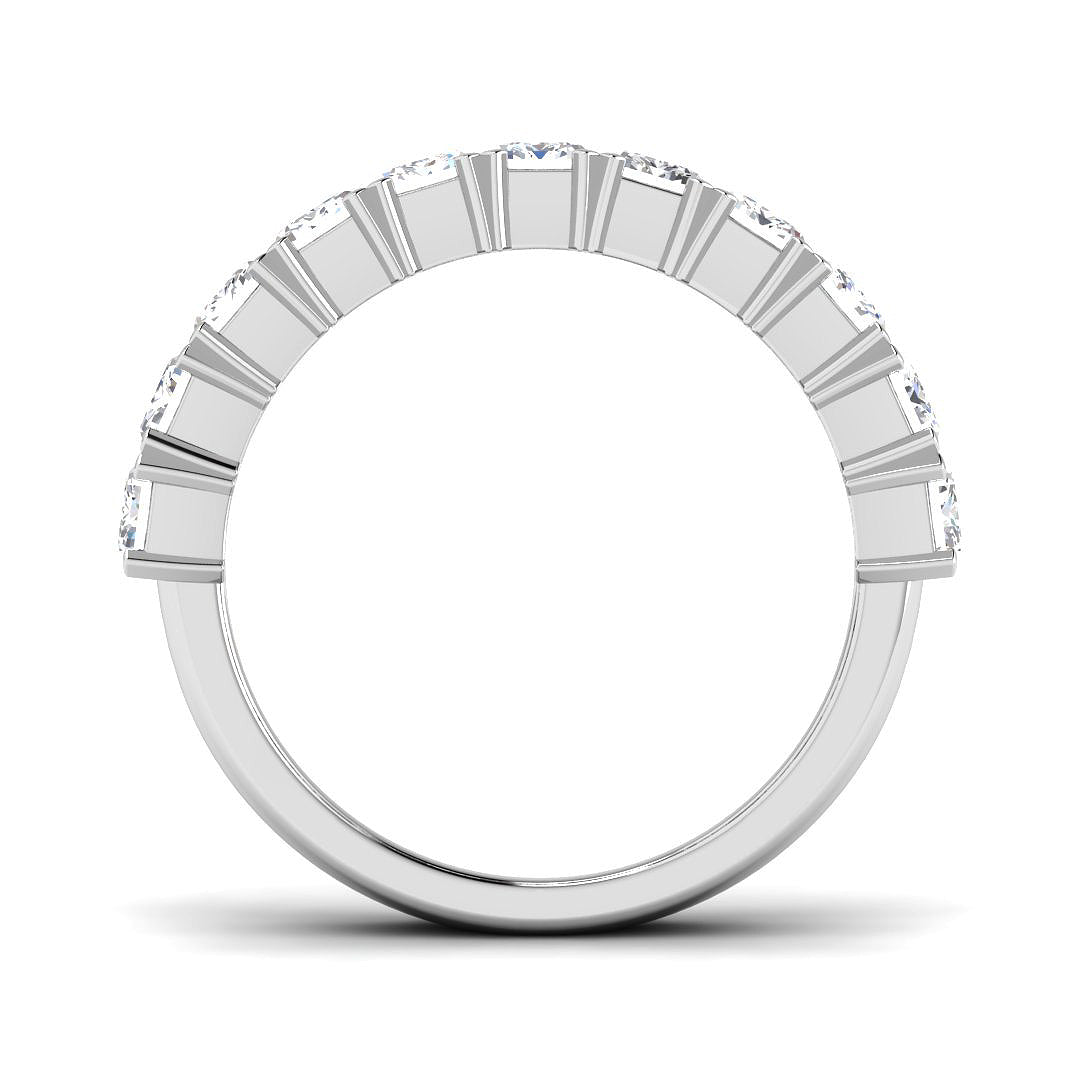 9ct White Gold 3.06ct Laboratory Grown CVD Ring