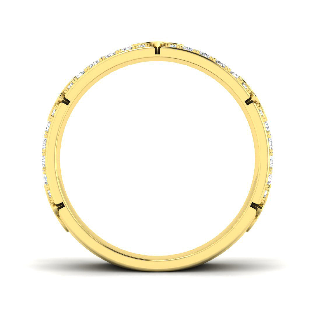 14ct Yellow Gold 0.72ct G SI2 Diamond Ring