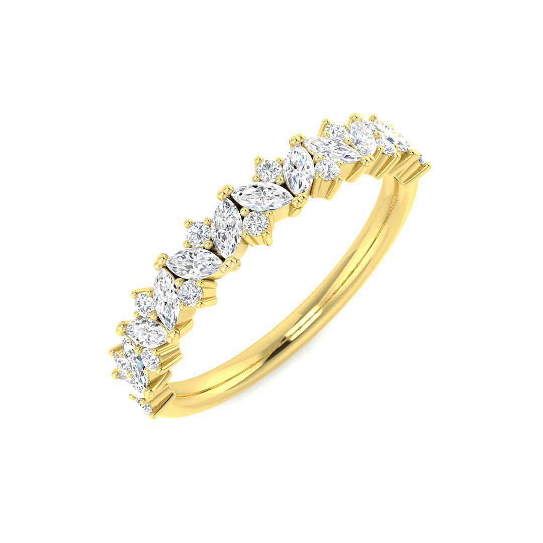 18ct Yellow Gold 0.56ct Diamond Ring