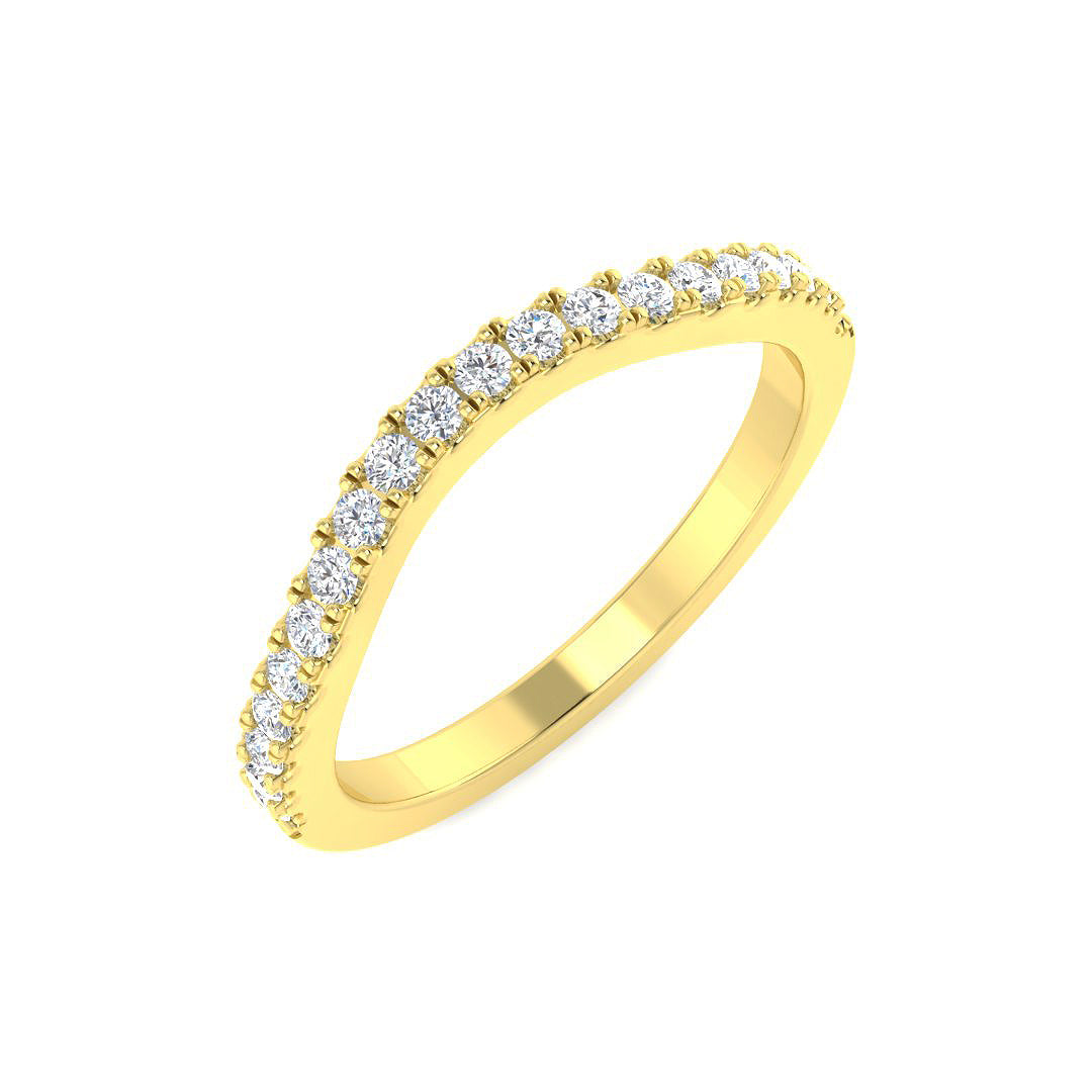 9ct Yellow Gold 0.27ct G SI2 Diamond Ring