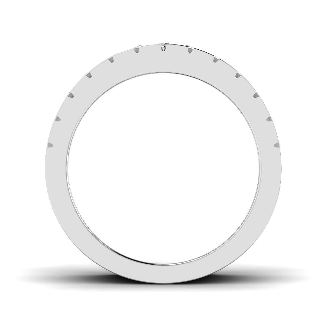 9ct White Gold 0.21ct Laboratory Grown CVD Ring