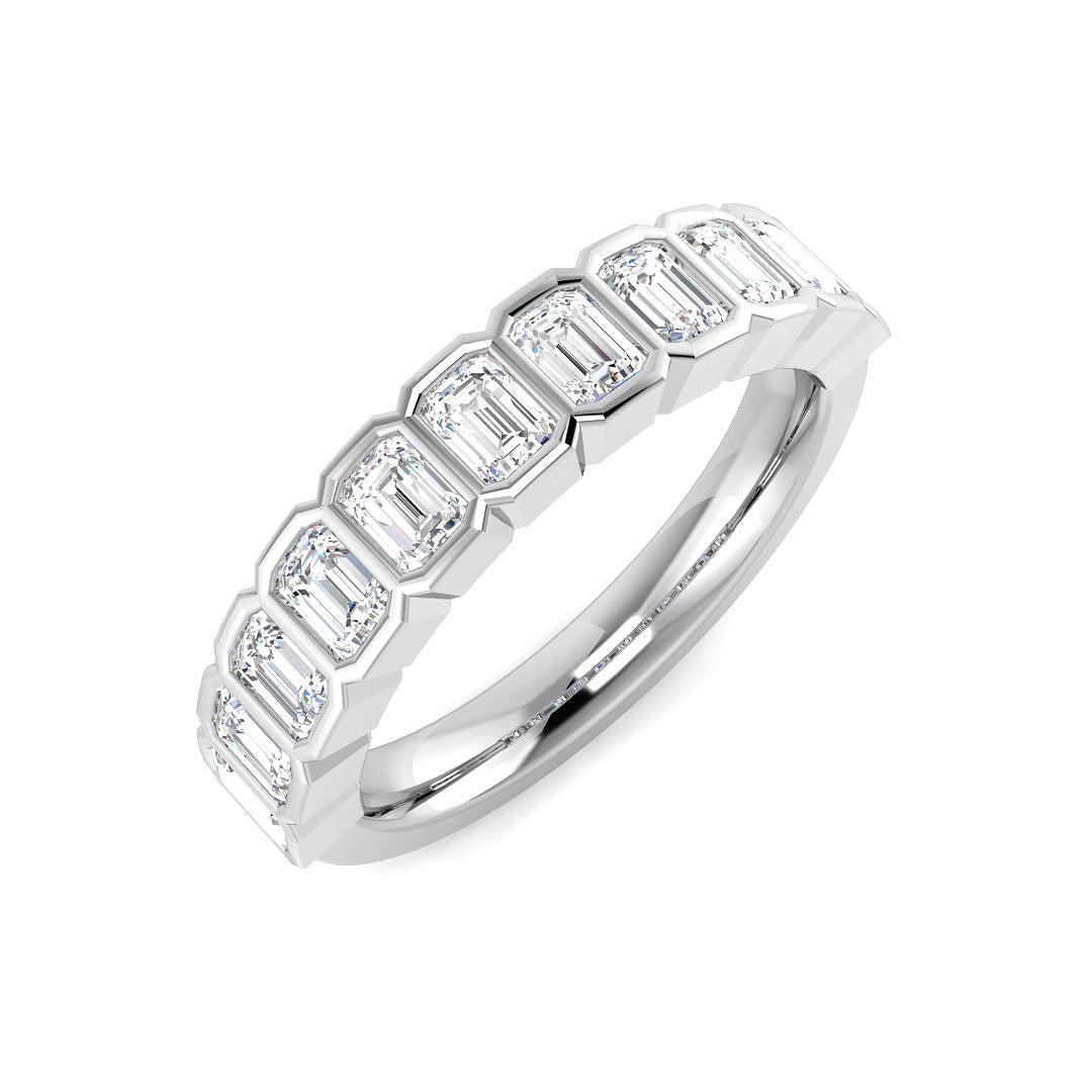 9ct White Gold 1.06ct Laboratory Grown CVD Ring