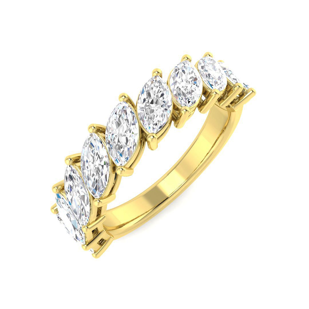 9ct Yellow Gold 2.01ct Laboratory Grown CVD Ring
