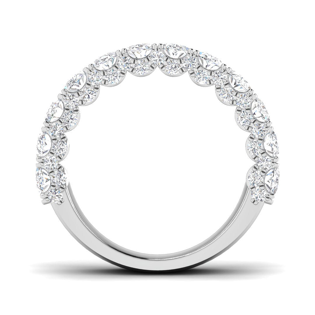 Platinum 3.18ct Laboratory Grown CVD Ring