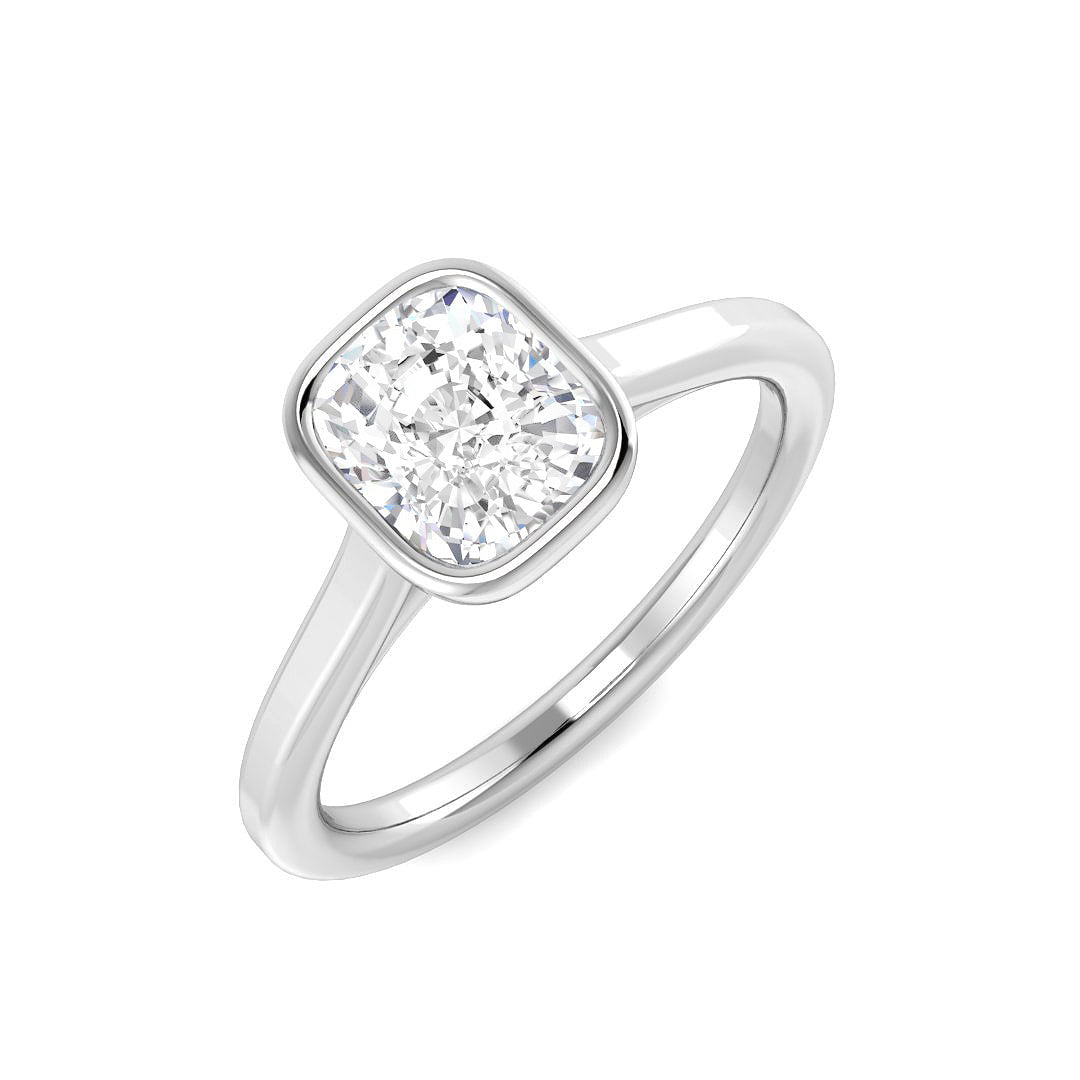 Platinum 1.02ct E VS1 Laboratory Grown CVD Ring