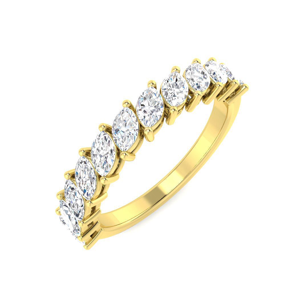 18ct Yellow Gold 1.06ct G SI1 Diamond Ring