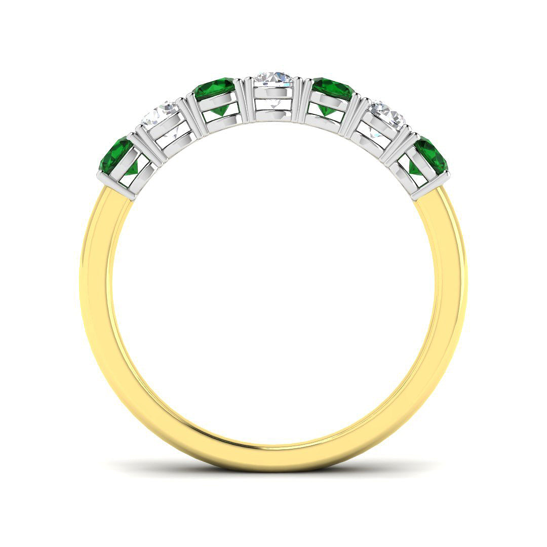 18ct Two-Tone Gold 0.75ct G SI2 Diamond Ring
