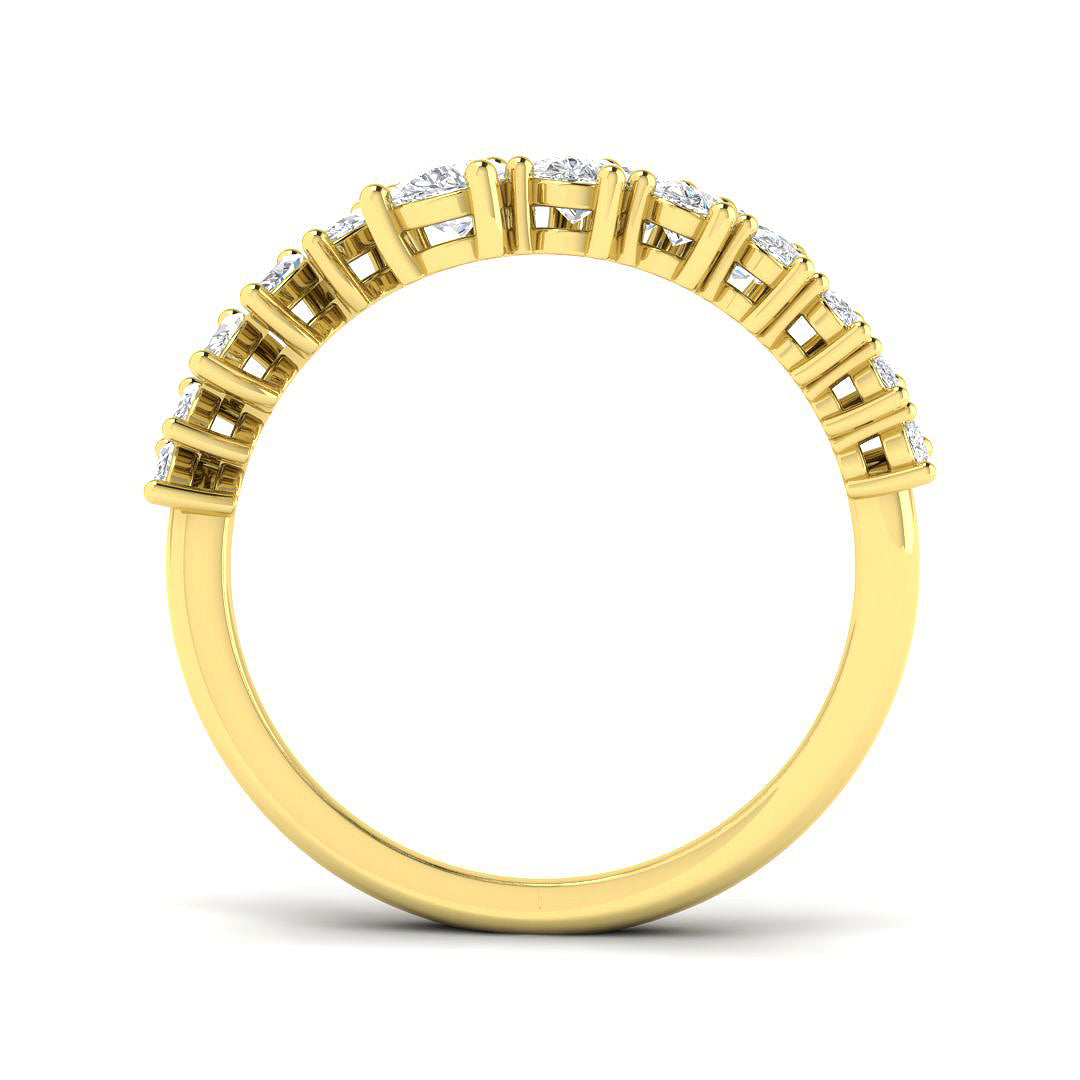 9ct Yellow Gold 1.76ct Laboratory Grown CVD Ring