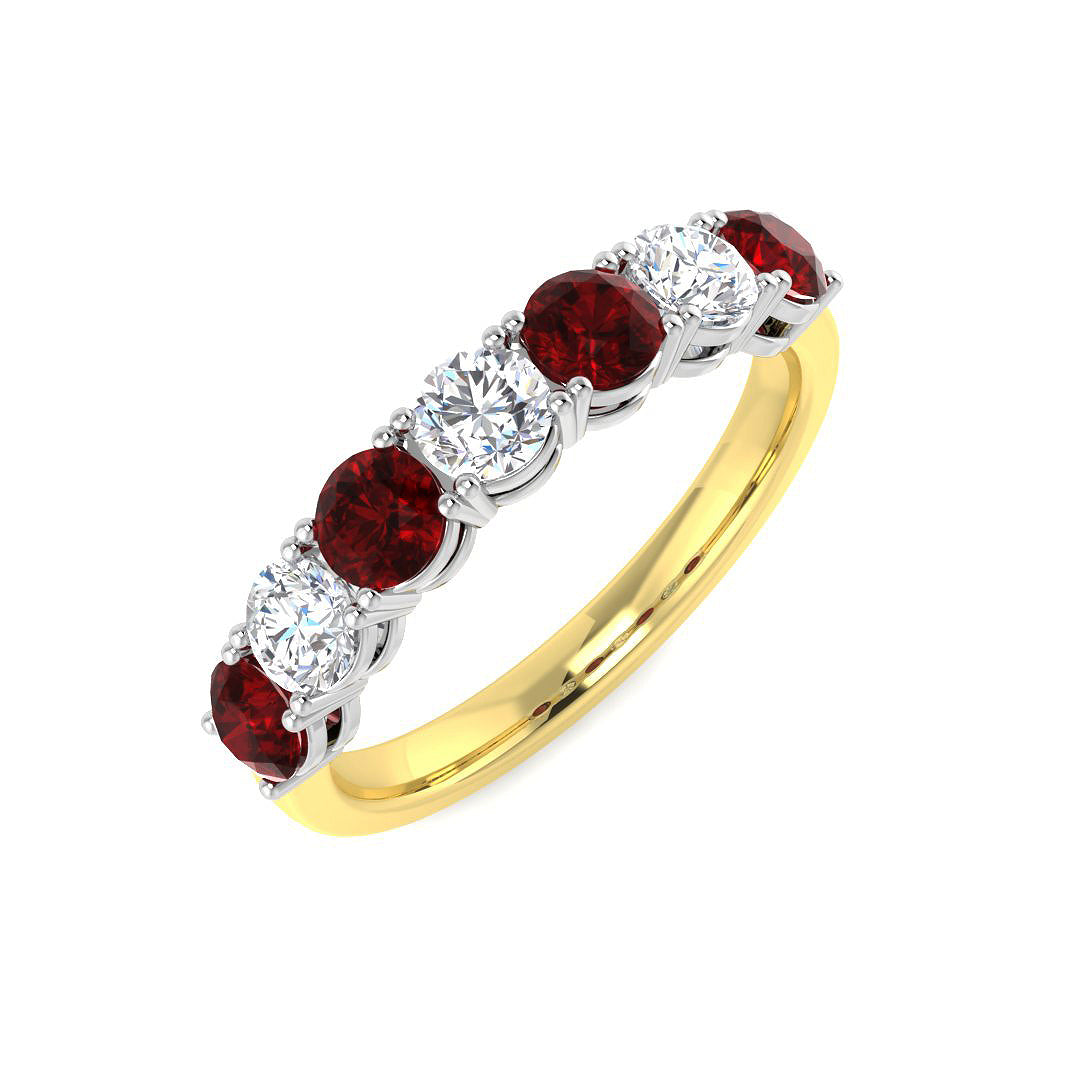 18ct Two-Tone Gold 1.35ct G SI2 Diamond Ring