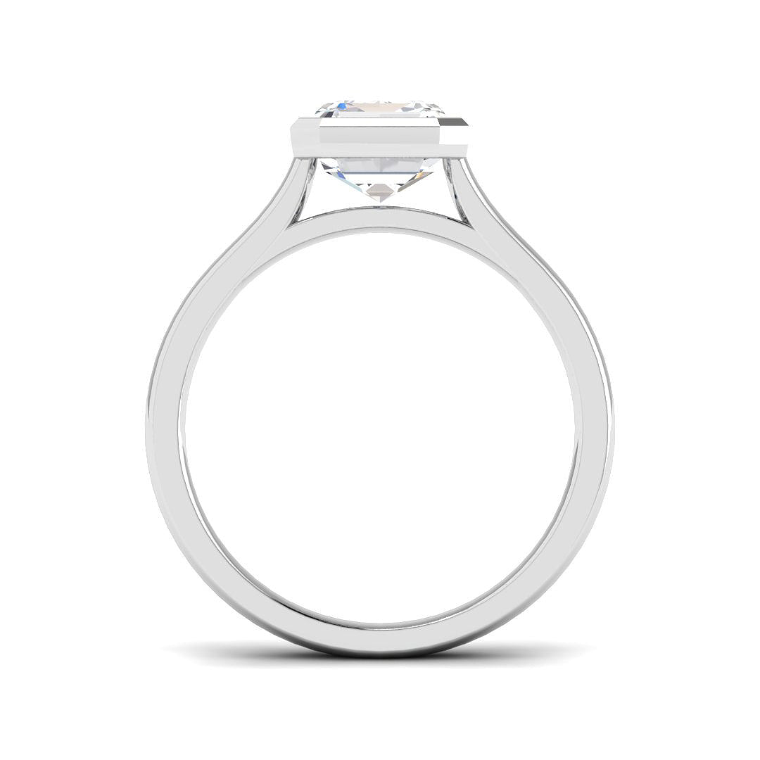 9ct White Gold 1.54ct Laboratory Grown CVD Ring