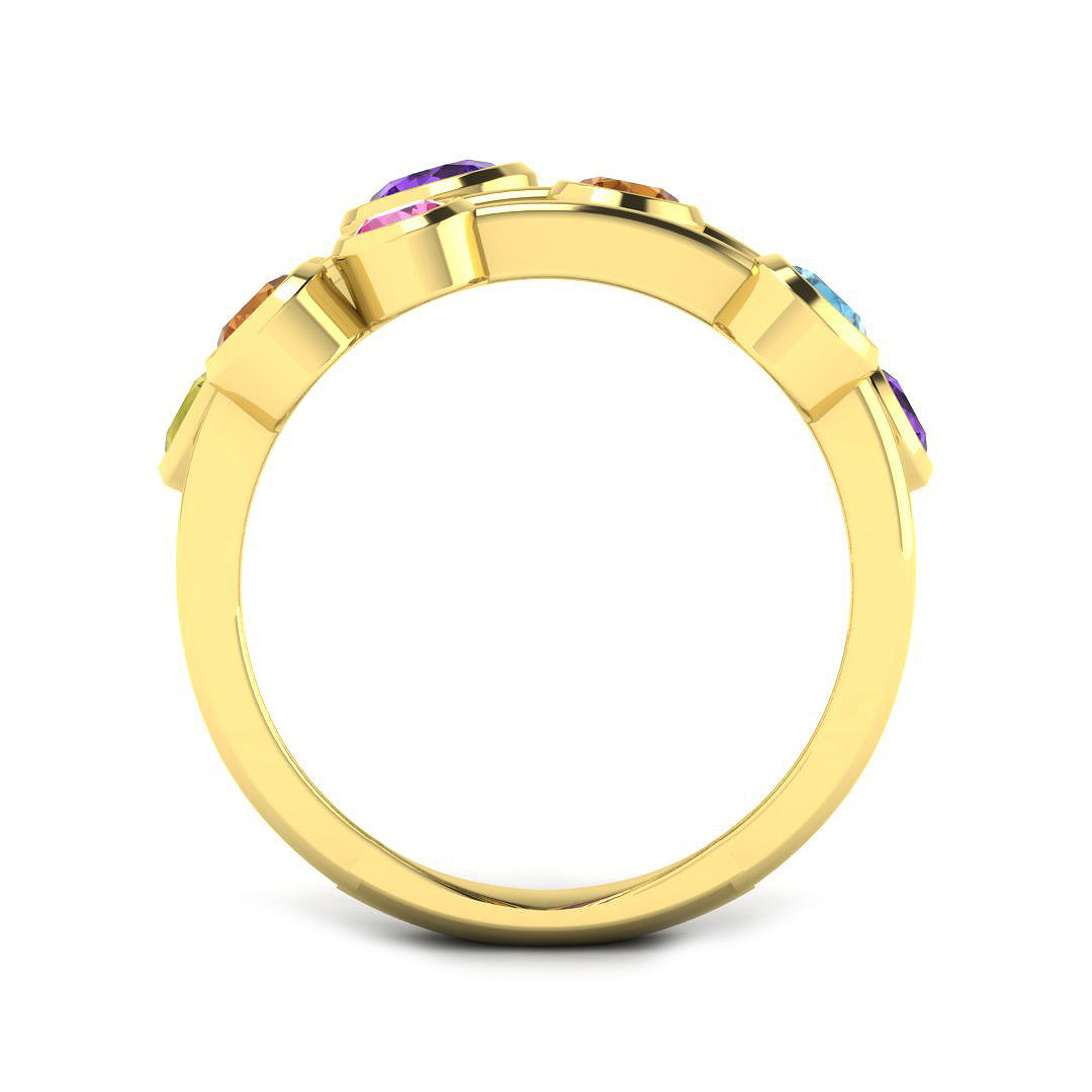 9ct Yellow Gold 1.37ct Tsavorite Ring